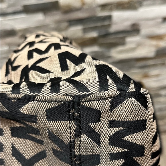 Michael Kors Signature Black and Brown Tote - Picture 14 of 14